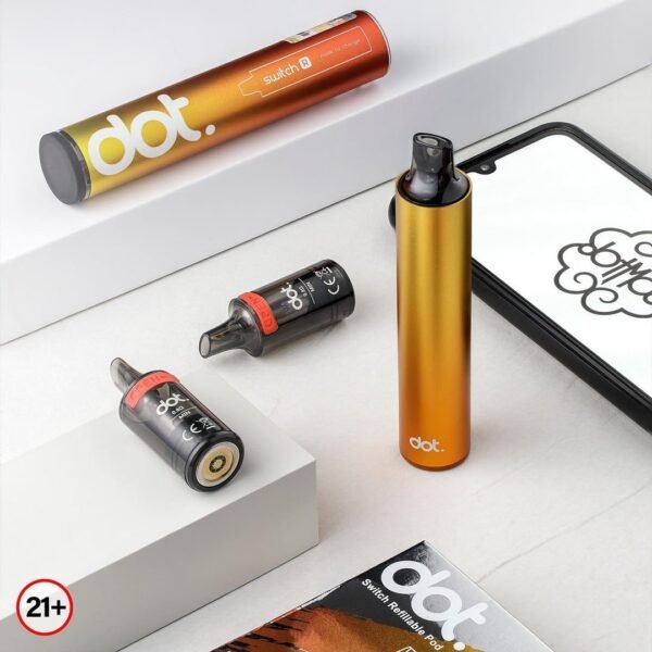 DOT SWITCH佩特里 DOTMOD拋棄式煙彈換彈式主機 單桿主機 空煙彈 替換倉 替換彈：圖片 2